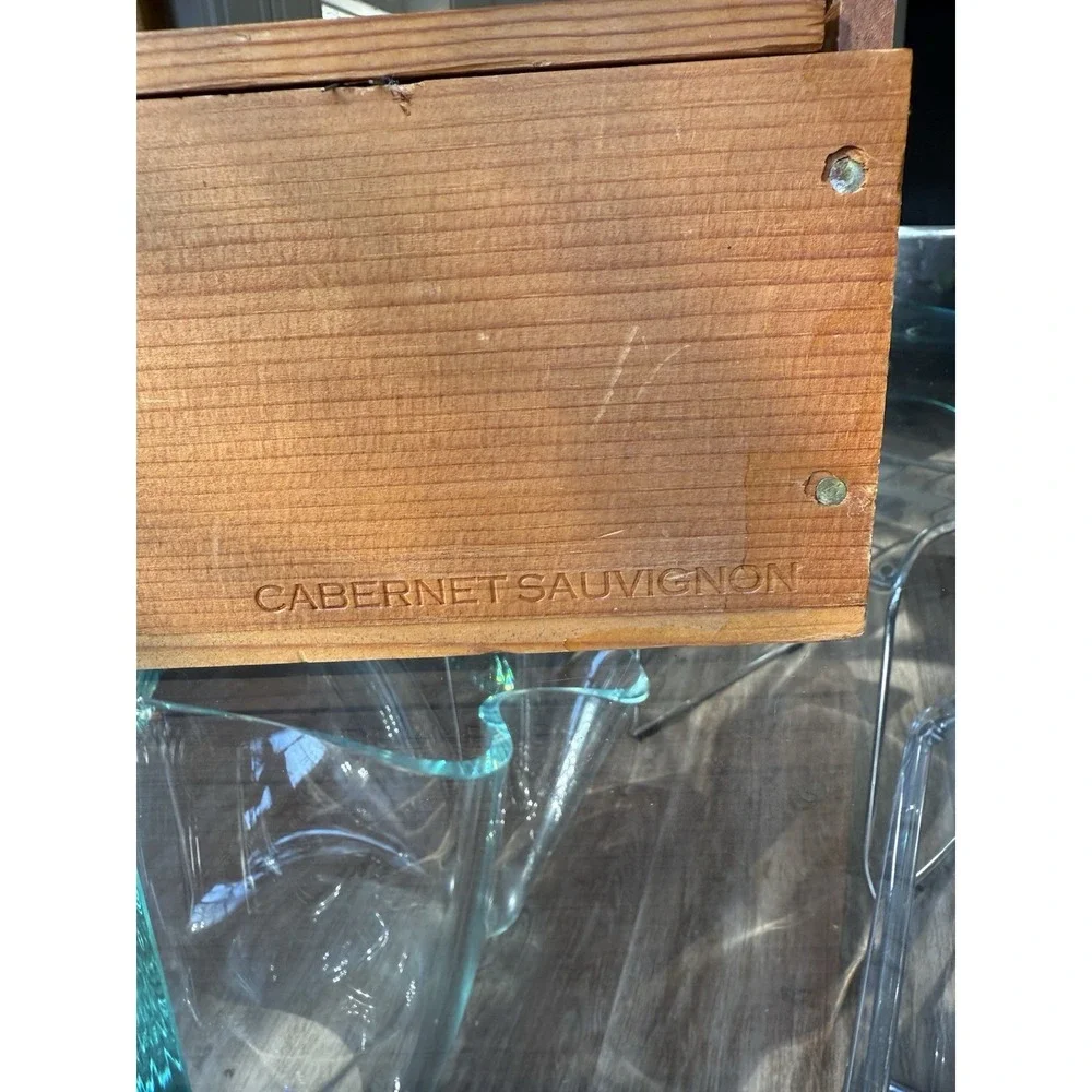 Beaulieu Vineyard BV Georges de Latour 50th Anniversary Wood Wine Crate Box Napa